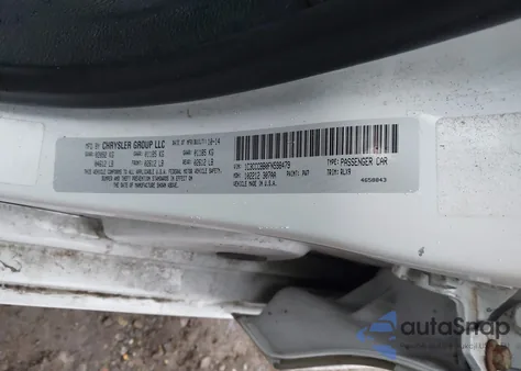 2015 Chrysler 200 S from USA, damaged, VIN 1C3CCCBB0FN598479